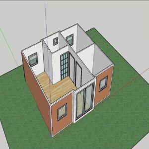 20ft Expandable Container Home 20ft Modular Prefabricated Tiny Living Expanding