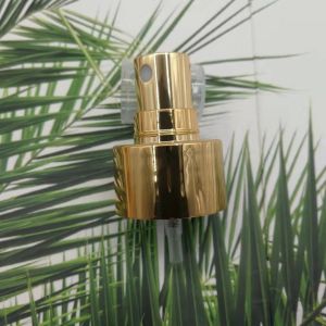 Buy cheap Bright Gold Metallized Perfume 28/410 Mist Spray Pump from wholesalers