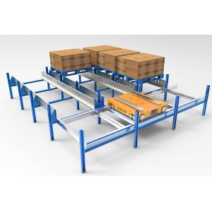 Buy cheap 4 Way Shuttle Runner ASRS System Automated Warehouse Equipment from wholesalers