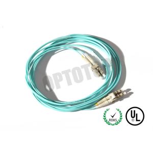 LC UPC Connector Multimode Patch Cord 2 Fiber Zip For Test Equipment / CATV