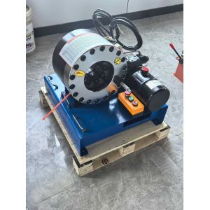 12V/24V Voltage Hydraulic Hose Crimping Machine For Car Loading With 600T