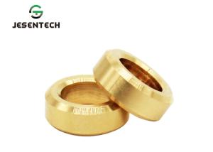 Buy cheap Brass Material Non Standard Fasteners , Custom Bushing Sleeve For Automatic Machine product