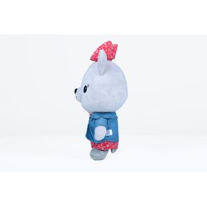 Buy cheap Cat Shape Soft Plush Toys Eco Friendly Smooth Feeling With Cowboy Clothing from wholesalers