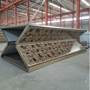 Prefabricated Construction Site Portacabin Office Container Foldable