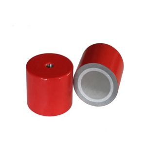 D25.4x21 Alnico Round Base Cup Pot Magnet with Hole Grade AlNiCo Magnet