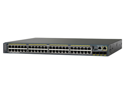 17.5 Inch Width Cisco Catalyst 2960 Switch Network Switch Stack Port WS-C2960S