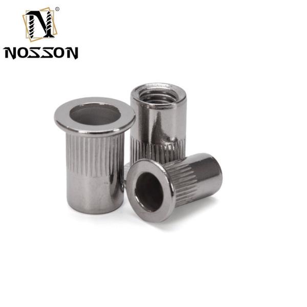 Buy cheap Instock M6 Half Hex Blind Rivet Nut Ss304 Blue White Zinc Flat Head Hexagon Riveted Nut for Metric Measurement System from wholesalers