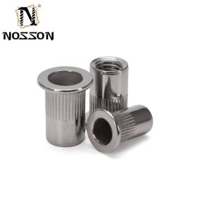 Buy cheap Instock M6 Half Hex Blind Rivet Nut Ss304 Blue White Zinc Flat Head Hexagon Riveted Nut for Metric Measurement System from wholesalers