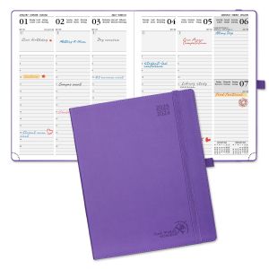 Buy cheap Softcover Large Academic Planner 100GSM Ivory Paper FSC Certificated from wholesalers