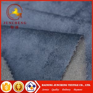 Buy cheap Cheap wholesale fabric fashion garment fabric bule suede apparel fabric from wholesalers