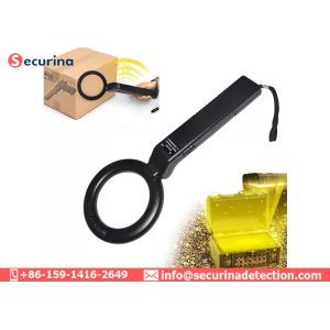 Lightweight 300g Handheld Security Detector , Airport Magnetometer Metal