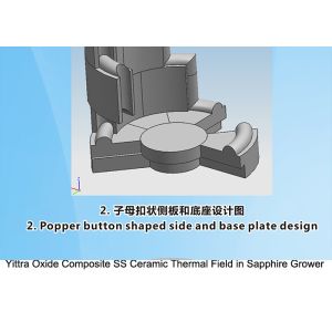 Buy cheap Yittra Oxide Stabilized Ceramic Thermal Chamber for Sapphire Making from wholesalers