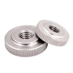 Precision Aluminum Machining Service Carbon Steel Round Hex Nuts Custom Services