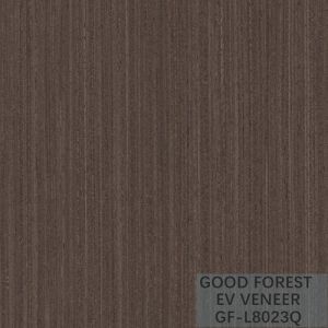 Engineered Wenge Veneer Sheets Recomposed Dark Wood Veneer Sheets