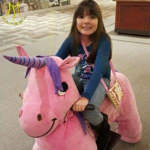 Buy cheap Hansel high quality entertainment walking plush animal electric scooter from wholesalers