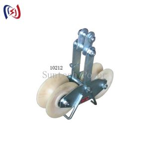 Buy cheap 25KN Conductor Stringing Blocks Nylon Sheave Universal Stringing Block from wholesalers