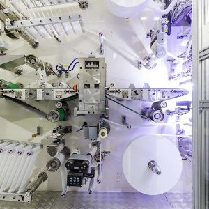 Buy cheap High Speed Lady Pants Making Machinery Menstrual Panties Production Line with CE from wholesalers