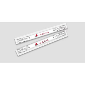 Buy cheap Hot Seal 23CM Twins Disposable Chopsticks Wrapped In Coated Paper from wholesalers