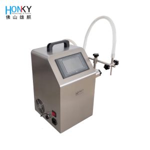 Buy cheap Portable Desktop Liquid Filling Machine With Piston Pump from wholesalers