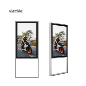 Buy cheap 75 Inch OOH Display Electronic Advertising Display With Chilled Glass AR Coating from wholesalers