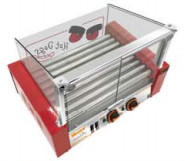 Advanced Fruit Processing Machine with 660*490*540mm Size and 9 Rollers Hot Dog