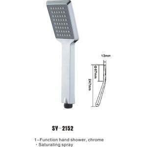 Buy cheap Hot-Selling Chromed Plastic Rainfall Square shower head from wholesalers