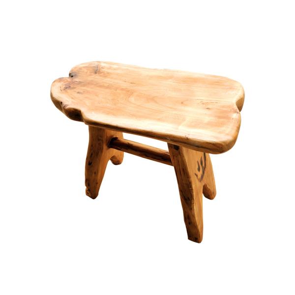 Buy cheap Practical Cedar 0.115m3 Solid Wood Stool 48CM Height from wholesalers