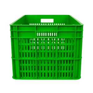ISO9001 Certified 600x400x320mm Plastic Collapsible Crate for Moving and