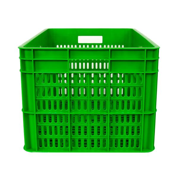 ISO9001 Certified 600x400x320mm Plastic Collapsible Crate for Moving and