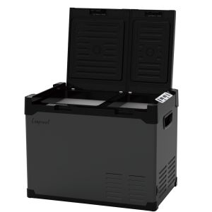 Buy cheap Double Zone Portable Car Fridge Low Noise Compressor Mini Fridge Freezer for Car or Home from wholesalers