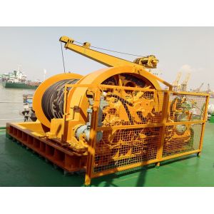 Customized Offshore Marine Hydraulic Winch Horizontal