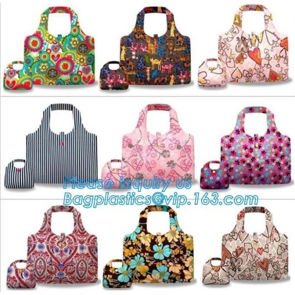 Hot sale best quality custom reusable promotional folding foldable polyester