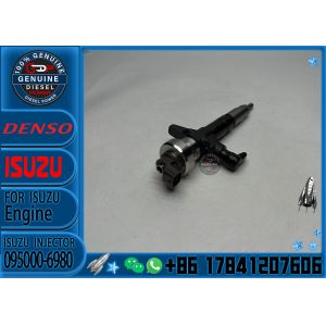 Diesel Fuel Common Rail Injector 095000-6980 8-98011604-0 For Isuzu 4JJ1 Engine