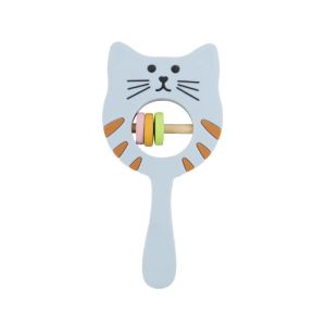 Buy cheap Kitty Shape Food Grade Silicone Rattle Teether For Baby Toddler from wholesalers