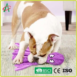 Custom Octopus Durable Indestructible Plush Dog Toys With Squeakers