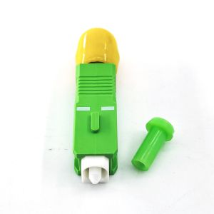 Buy cheap Simplex Singlemode Hybrid Adapter ST APC Female To SC APC Male Conversion from wholesalers