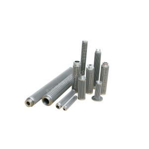 High Precision 0.1-20um 304 Stainless Steel Sintered Mesh Filter Cartridge 40"