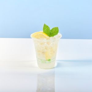 OEM Clear Sustainable Coffee Cups Bio Plastic Cup In Bulk