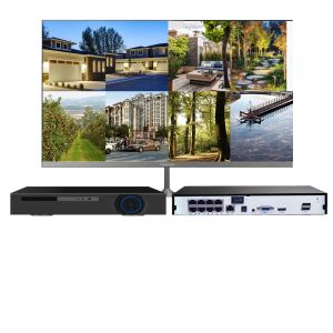 8CH Full HD Face Detection Cctv Camera Night Vision Waterproof Bullet Camera