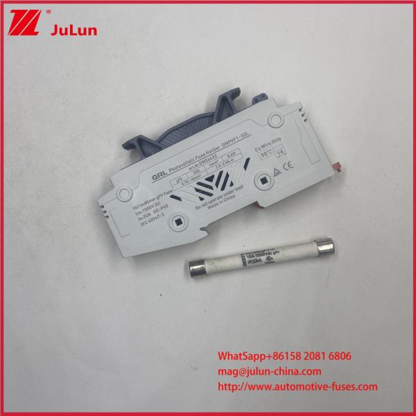 Buy cheap Fuse Link Solar PV Fuse10*85mm 32A for DC1500V Rated Operational Voltage and DC-PV0 Utilization Category from wholesalers