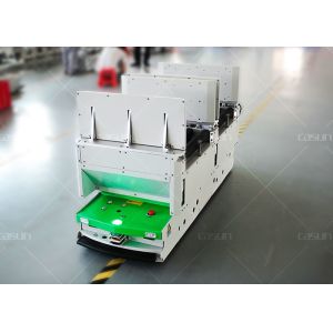 Buy cheap WMS System Omni Directional Roller Conveyor AGV Robot With Roller Platform from wholesalers