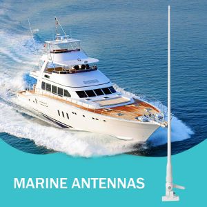 Buy cheap 156-163MHz Ship Boat Marine Antenna VHF Top Quality Fiberglass Material fm Marine Antennas Stable Signaf Transmission from wholesalers