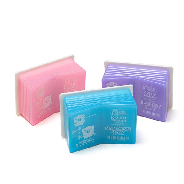 Buy cheap Fixed Screw Anti Swallow Cartoon Pencil Sharpener Book Shape from wholesalers