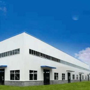 Q355 Welded Modern Prefabricated Steel Frame Building Prefab Workshop Anti Wind