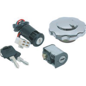 Buy cheap ABS Motorcycle Electrical Components Lock Set CG125A from wholesalers