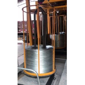 Multi Wire Gabion Mesh Electro Galvanizing Machine 720kg/Hour