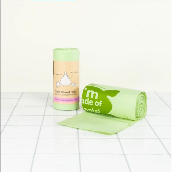 Buy cheap Eco Compostable Compost Bin Bags For Waste BPI Certified from wholesalers