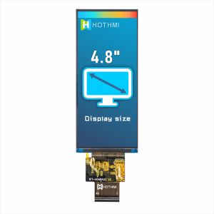 Buy cheap 4.8 inch IPS wide temperature TFT LCD module display / 480x1120 dot matrix high resolution / color screen module / RGB interface / STM32 from wholesalers