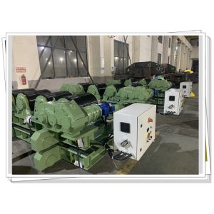 Buy cheap Offshore Traverse 200t Welding Turning Rolls With Rubber Tyre CE ISO from wholesalers