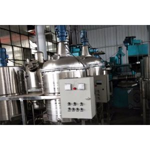 Low Noise Soya Bean Oil Refining Machine , Crude Oil Extraction Machine